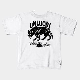 Unlucky (v2) Kids T-Shirt